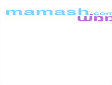 Tablet Screenshot of mamash.com